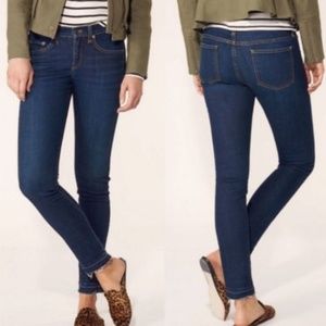 Veronica Beard Brooke Skinny Jeans in Midnight Fray Size 30